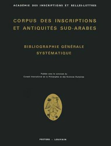 Bibliographie generale systematique