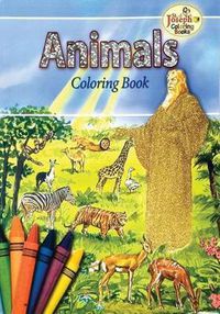 Cover image for Animals of the Bible (Colouring Book)