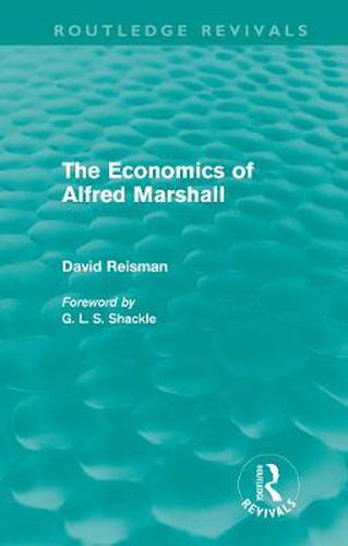 Cover image for The Economics of Alfred Marshall