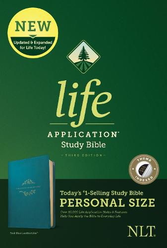 Cover image for NLT Life Application Study Bible, Third Edition, Teal, Index