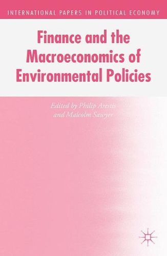 Cover image for Finance and the Macroeconomics of Environmental Policies