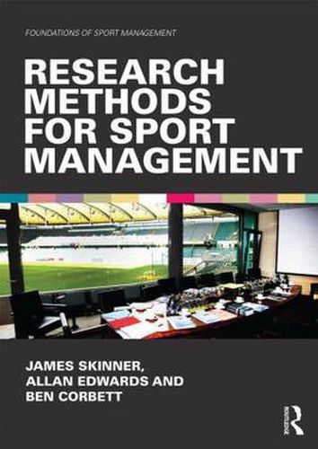 Cover image for Research Methods for Sport Management