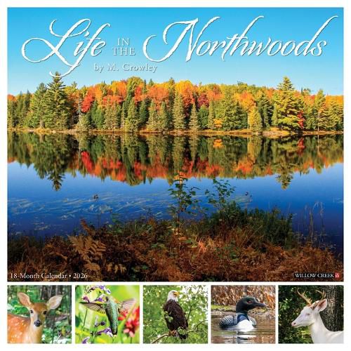 Cover image for Life in the Northwoods 2026 12 X 12 Wall Calendar