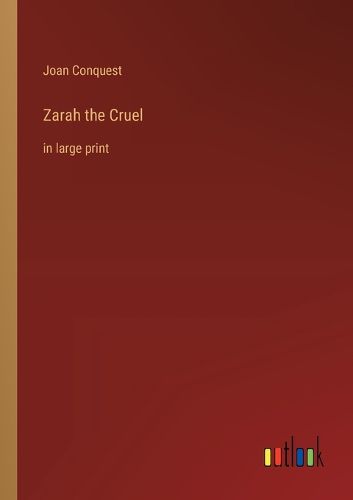 Cover image for Zarah the Cruel