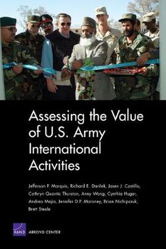 Cover image for Assessing the Value of U.S. Army International Activities