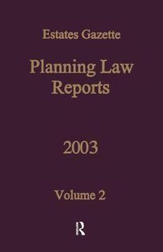 Cover image for PLR 2003