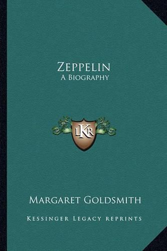 Cover image for Zeppelin: A Biography