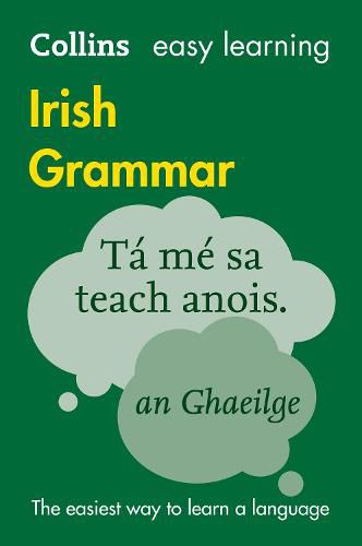 Cover image for Easy Learning Irish Grammar: Trusted Support for Learning