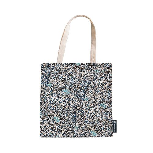 Cover image for Granada Turquoise (Moorish Mosaic) Canvas Bag