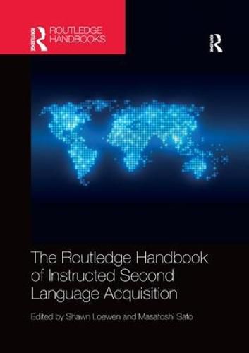 Cover image for The Routledge Handbook of Instructed Second Language Acquisition