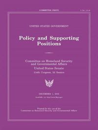 Cover image for United States Government Policy and Supporting Positions, December 1,2016 (Plum Book)