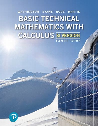 Cover image for Basic Technical Mathematics with Calculus, SI Version