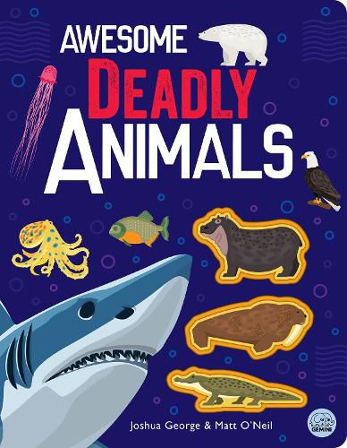 Cover image for Awesome Deadly Animals