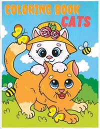 Cover image for Cats Coloring Book for Kids