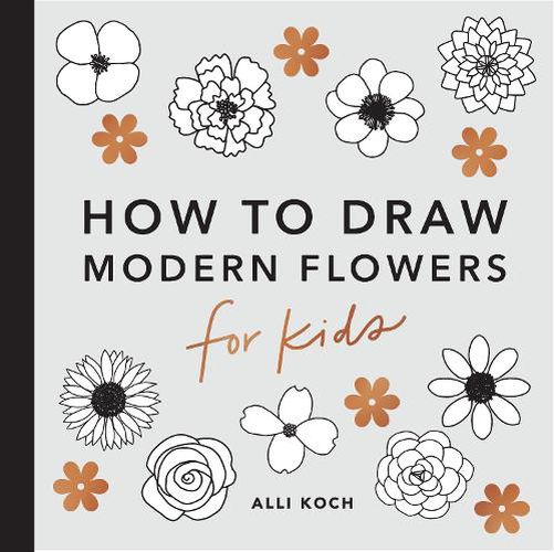 How to Draw Modern Flowers for Kids