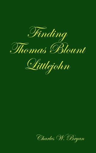Finding Thomas Blount Littlejohn