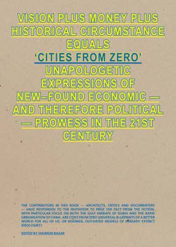 Cover image for Cities From Zero