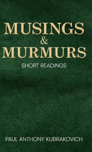 Cover image for Musings & Murmurs