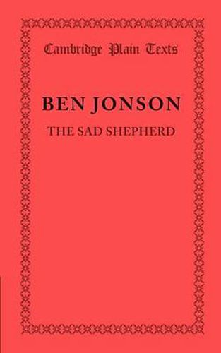 Cover image for The Sad Shepherd