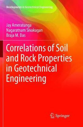 Cover image for Correlations of Soil and Rock Properties in Geotechnical Engineering