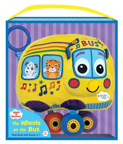 Cover image for Jiggle & Discover: Wheels on the Bus (Plush with Sound)