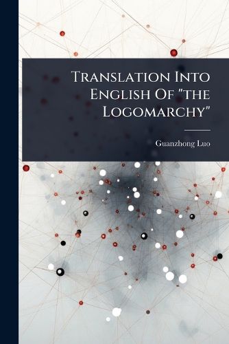 Cover image for Translation Into English Of "the Logomarchy"