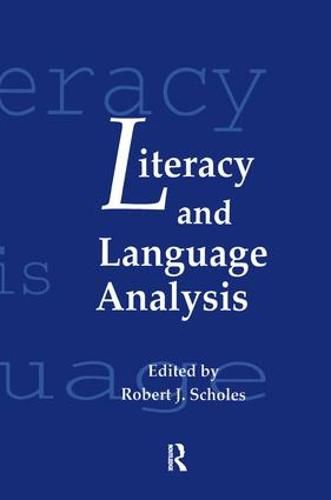 Cover image for Literacy and Language Analysis