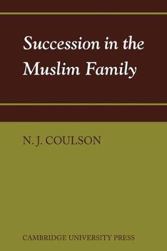 Cover image for Succession in the Muslim Family