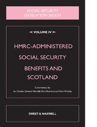 Cover image for Social Security Legislation 2023/24 Volume IV