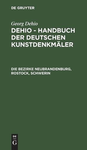 Cover image for Die Bezirke Neubrandenburg, Rostock, Schwerin