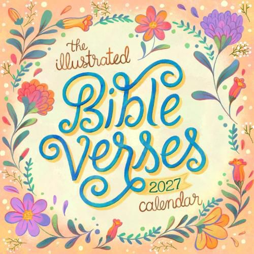 Cover image for Illustrated Bible Verses Wall Calendar 2027