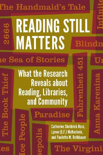 Cover image for Reading Still Matters: What the Research Reveals about Reading, Libraries, and Community