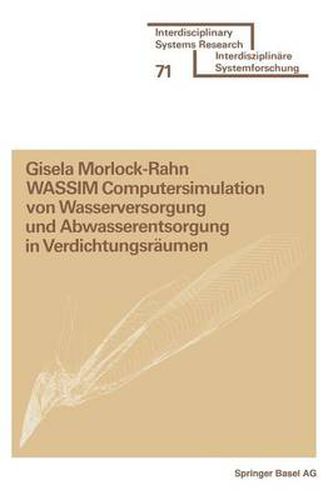Cover image for Wassim Computersimulation Von Wasserversorgung Und Abwasserentsorgung in Verdichtungsraumen