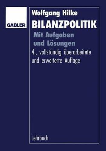 Cover image for Bilanzpolitik