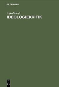 Cover image for Ideologiekritik