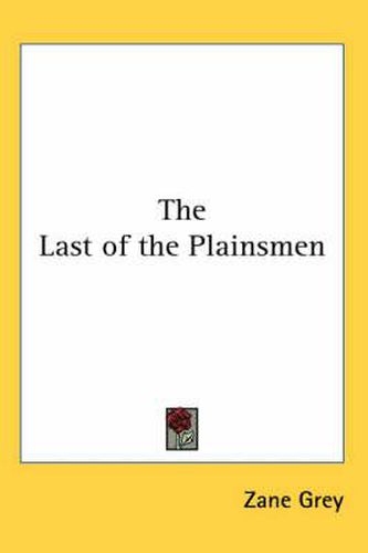 Cover image for The Last of the Plainsmen