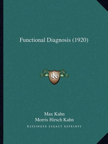 Functional Diagnosis (1920)