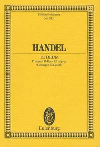 Cover image for Te Deum In D major HWV 283