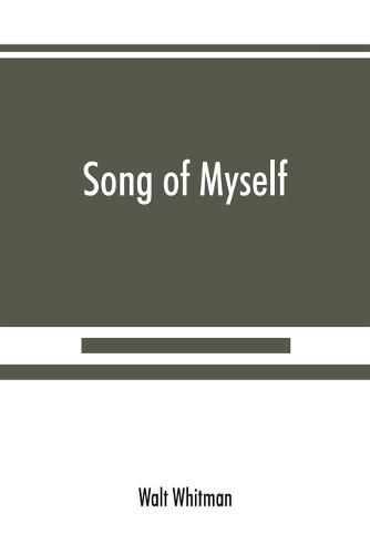 Cover image for Song of myself