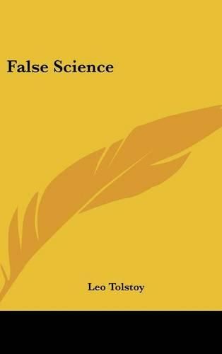 Cover image for False Science