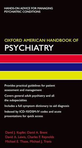 Oxford American Handbook of Psychiatry