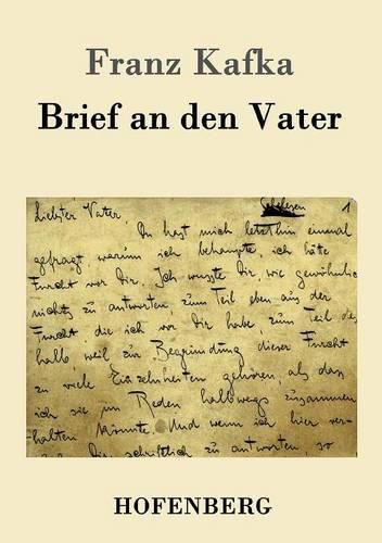 Cover image for Brief an den Vater