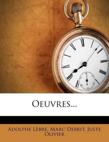 Cover image for Oeuvres...