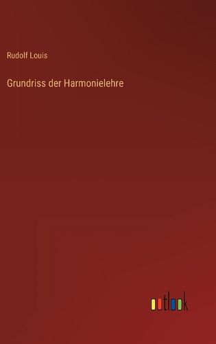 Cover image for Grundriss der Harmonielehre