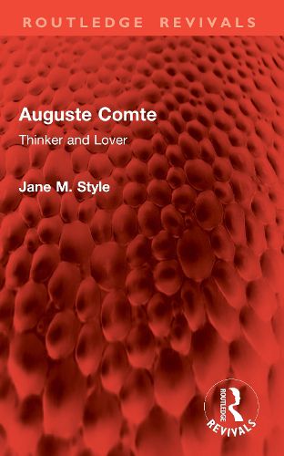 Cover image for Auguste Comte