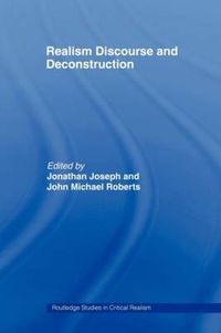 Cover image for Realism Discourse and Deconstruction