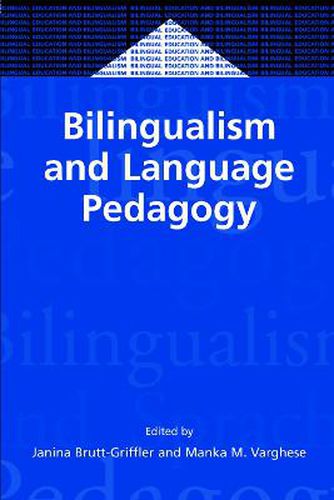 Cover image for Bilingualism and Language Pedagogy