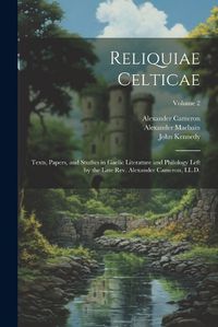 Cover image for Reliquiae Celticae