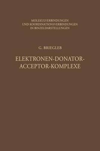 Cover image for Elektronen-Donator-Acceptor-Komplexe