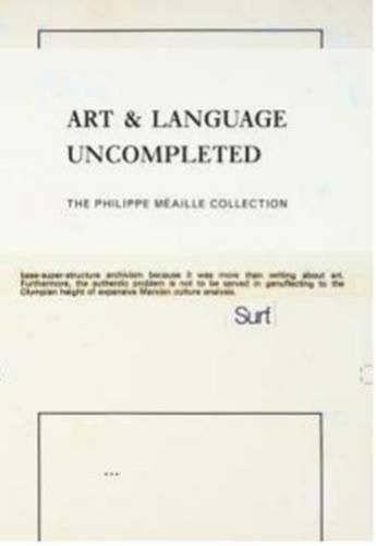 Art & Language Uncompleted